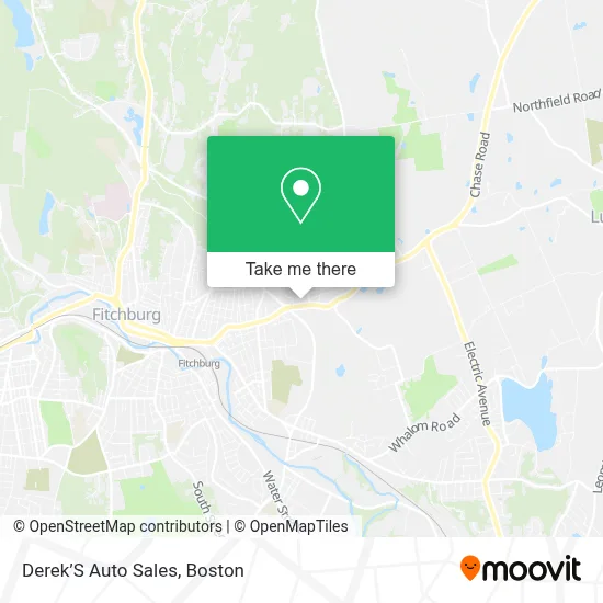 Derek’S Auto Sales map