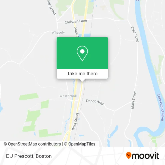 E J Prescott map