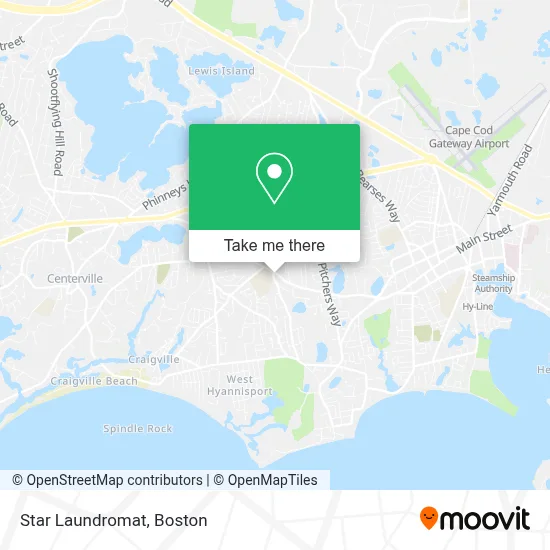 Star Laundromat map