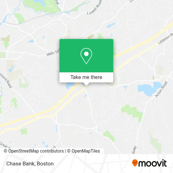 Chase Bank map
