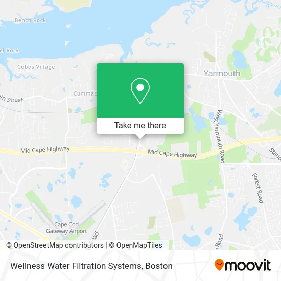 Wellness Water Filtration Systems map