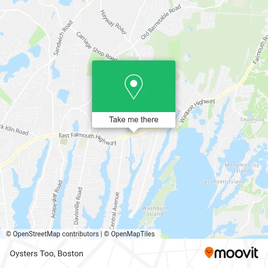Oysters Too map