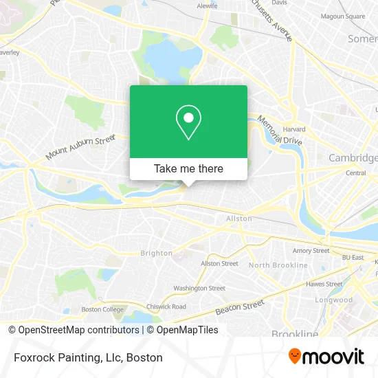 Foxrock Painting, Llc map