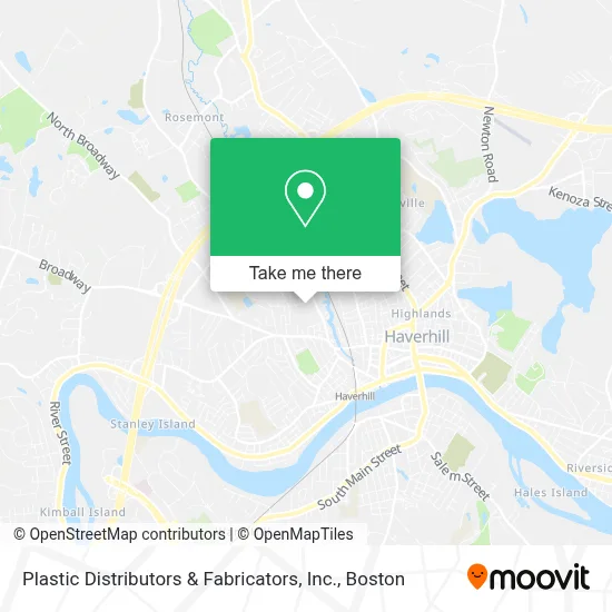 Plastic Distributors & Fabricators, Inc. map