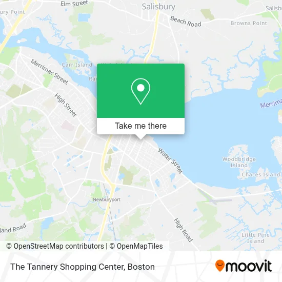 The Tannery Shopping Center map