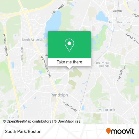 South Park map