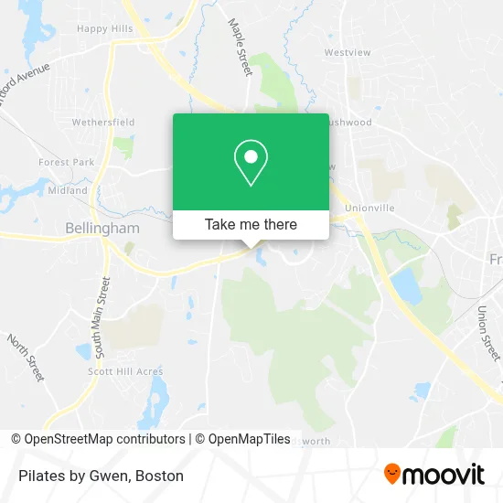 Pilates by Gwen map