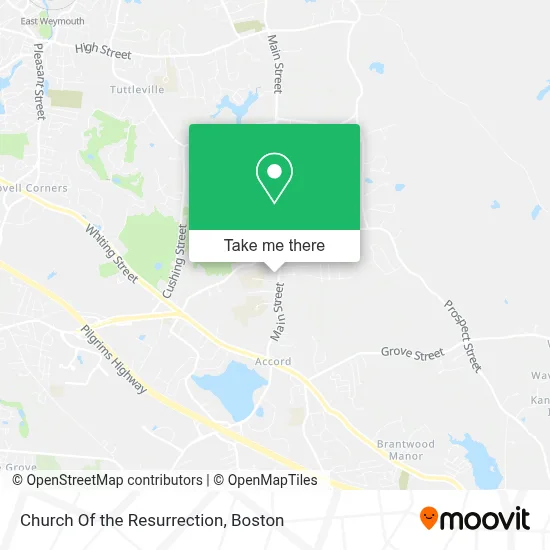 Church Of the Resurrection map