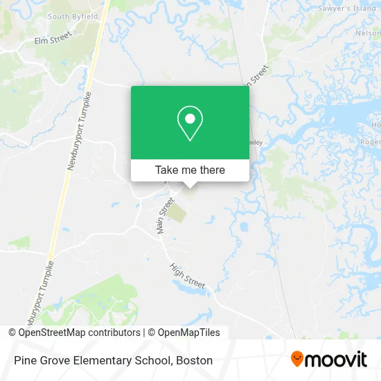 Pine Grove Elementary School map