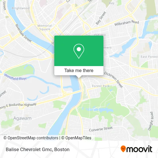 Balise Chevrolet Gmc map
