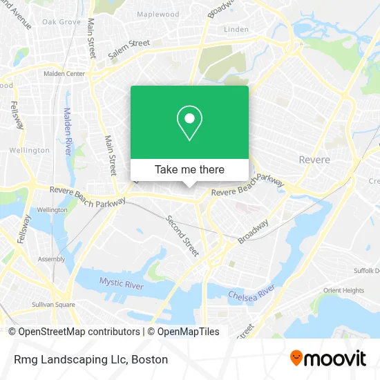 Rmg Landscaping Llc map