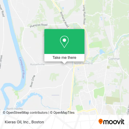 Kieras Oil, Inc. map