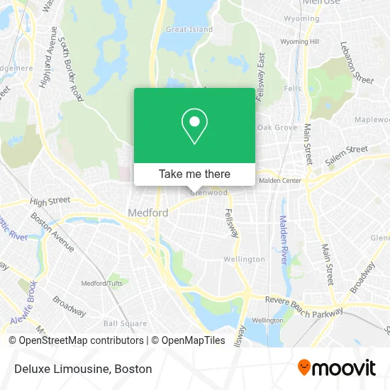 Deluxe Limousine map