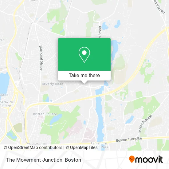 The Movement Junction map