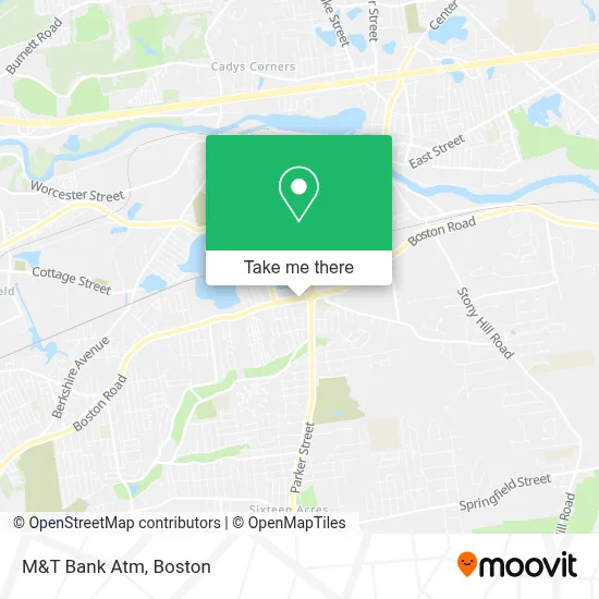 M&T Bank Atm map