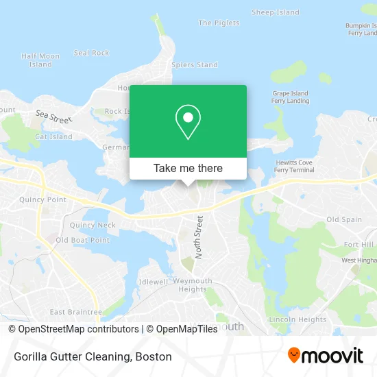 Gorilla Gutter Cleaning map