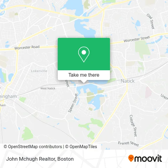 John Mchugh Realtor map