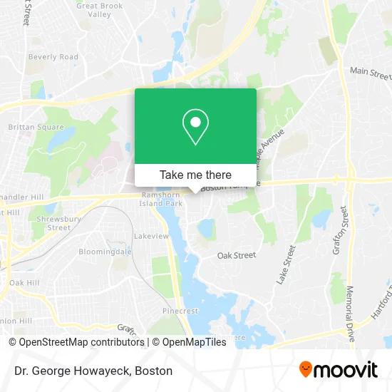 Dr. George Howayeck map