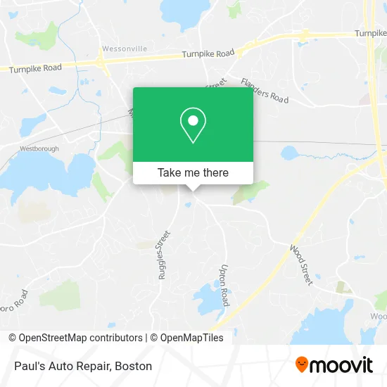 Paul's Auto Repair map
