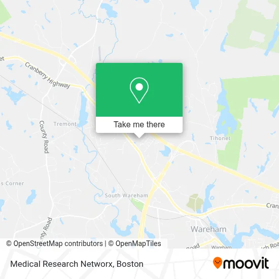 Medical Research Networx map