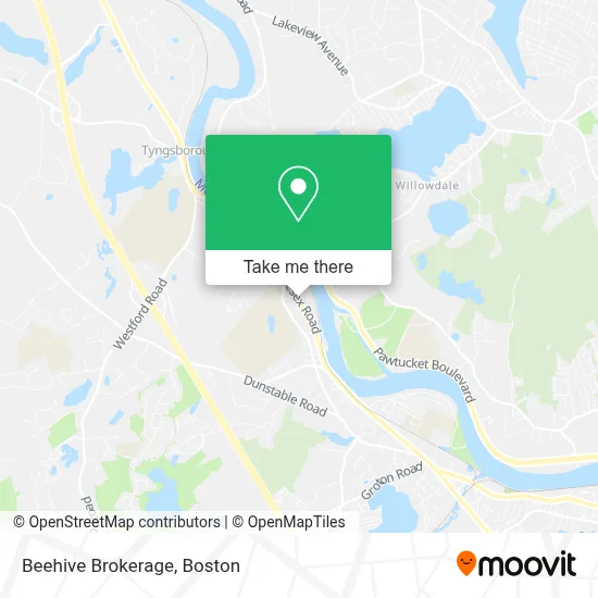 Beehive Brokerage map