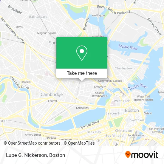Lupe G. Nickerson map