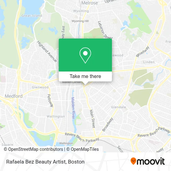 Rafaela Bez Beauty Artist map