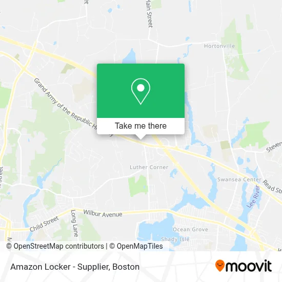 Amazon Locker - Supplier map