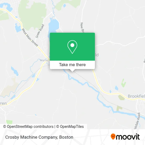 Crosby Machine Company map