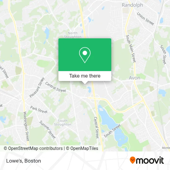 Lowe's map