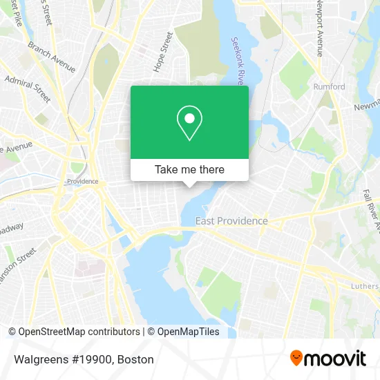 Walgreens #19900 map