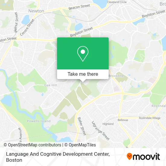 Language And Cognitive Development Center map