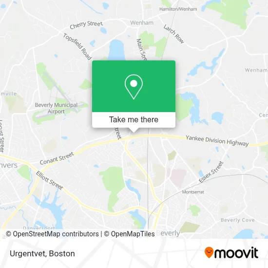Urgentvet map