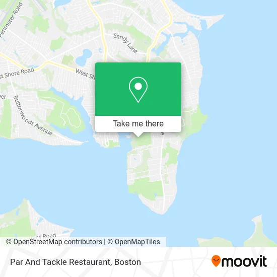 Par And Tackle Restaurant map