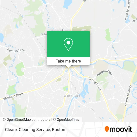 Cleanx Cleaning Service map