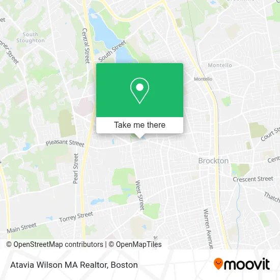 Atavia Wilson MA Realtor map