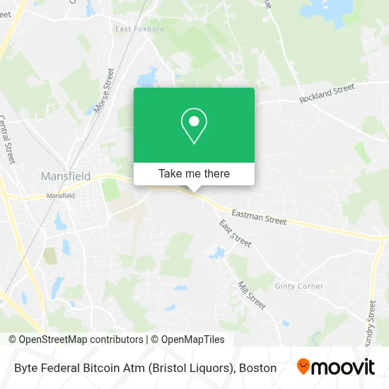 Byte Federal Bitcoin Atm (Bristol Liquors) map