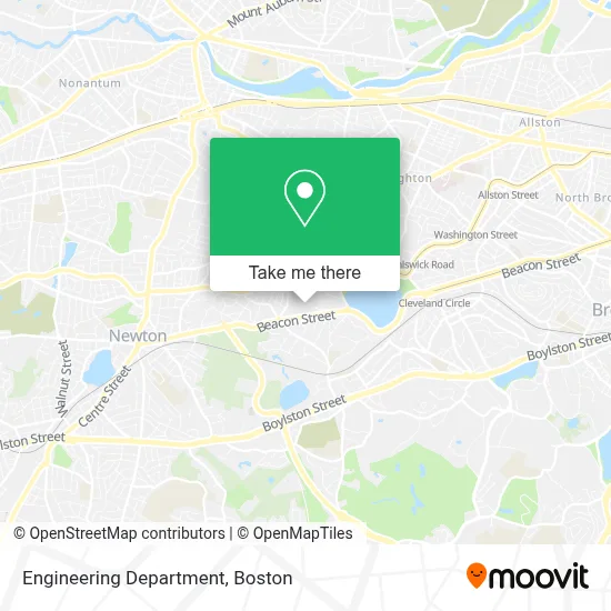 Engineering Department map