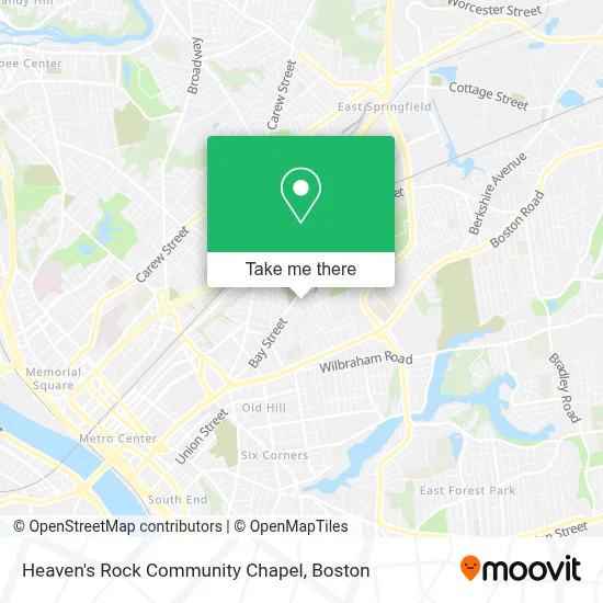 Heaven's Rock Community Chapel map