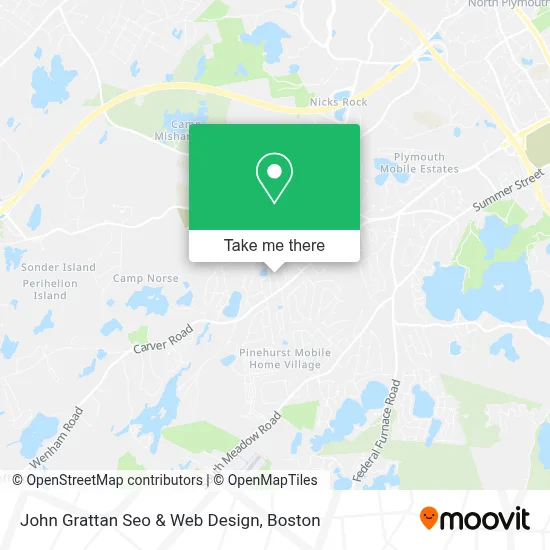 John Grattan Seo & Web Design map