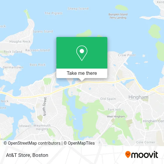 At&T Store map