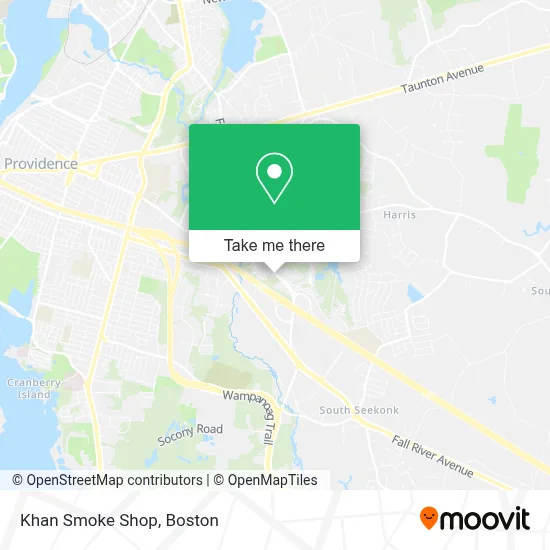Khan Smoke Shop map