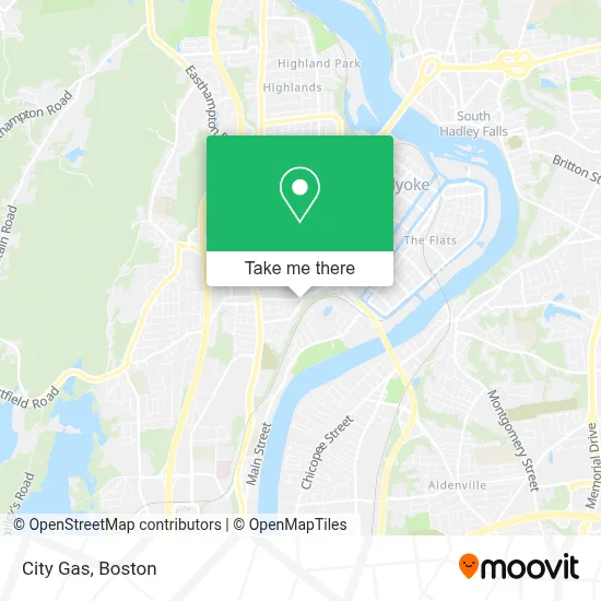 City Gas map