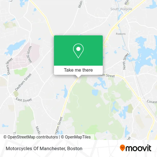 Motorcycles Of Manchester map