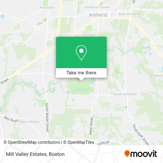 Mill Valley Estates map