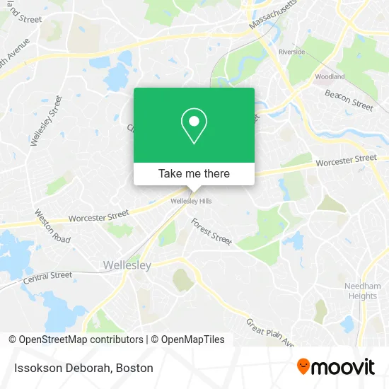 Issokson Deborah map