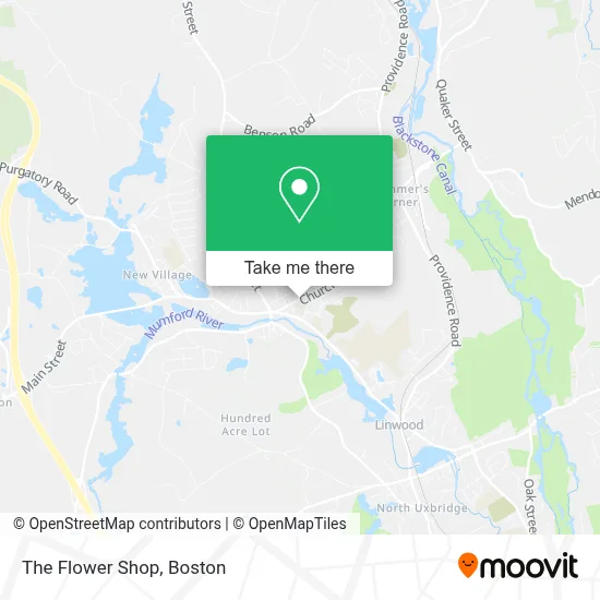 The Flower Shop map