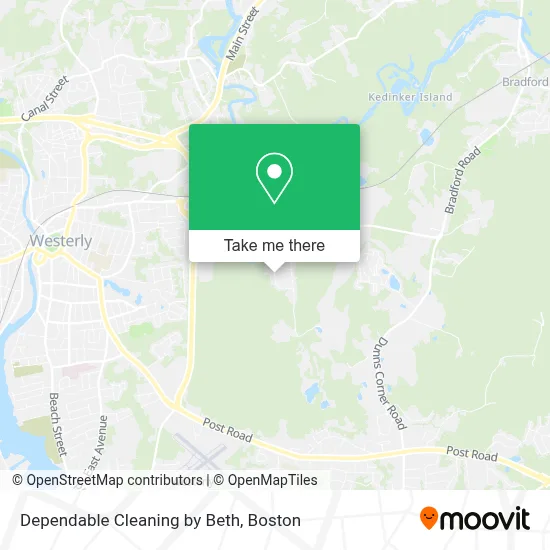 Dependable Cleaning by Beth map