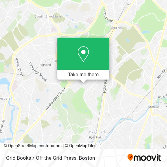 Grid Books / Off the Grid Press map