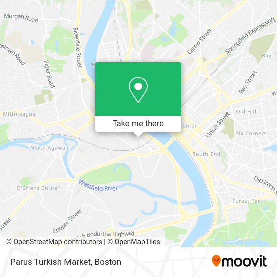 Parus Turkish Market map